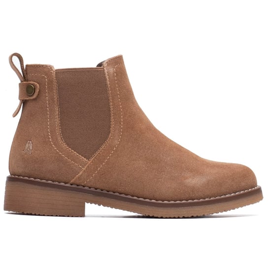 Hush Puppies Maddy Wildleder Damen Stiefel in hellem Braun - Image 5