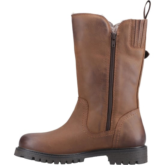 Cotswold Winchcombe Leder Damen Tan Boots - Image 4