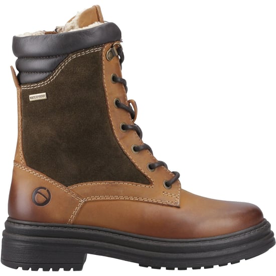 Cotswold Lacock Leder Damen Tan Stiefel - Image 5