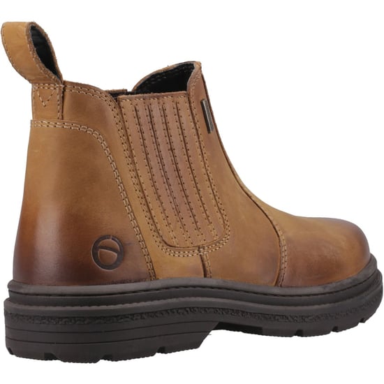 Cotswold Bisley Leder Herren Tan Stiefeletten - Image 2