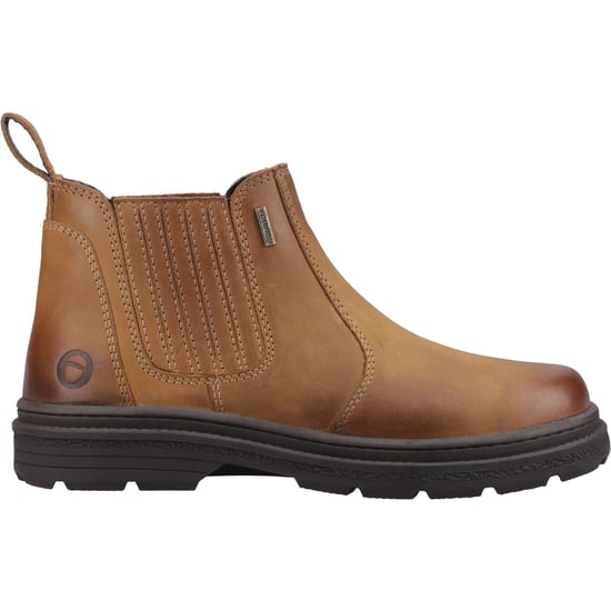 Cotswold Bisley Leder Herren Tan Stiefeletten - Image 5