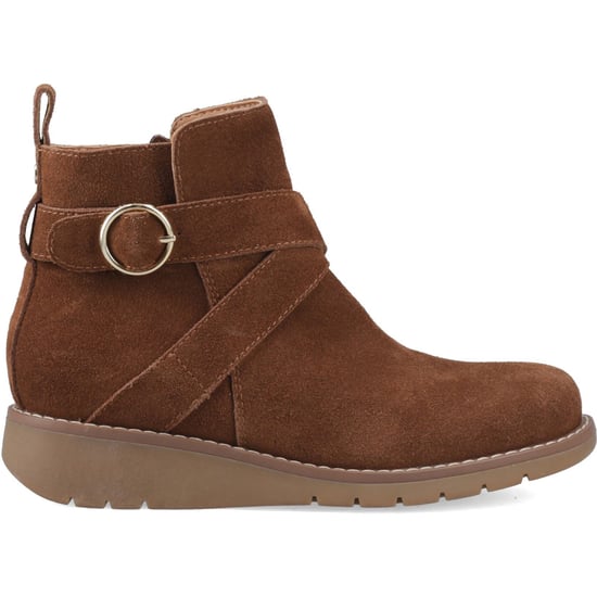 Hush Puppies Lyra Wildleder Damenstiefel in Dunkelbraun - Image 5