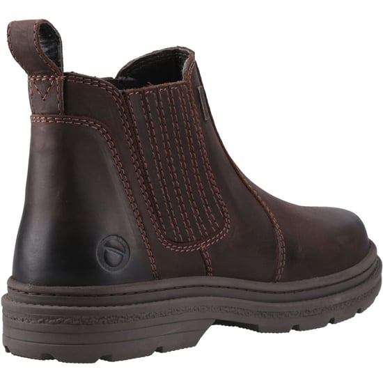 Cotswold Bisley Leder Herren Braun Chelsea Boots - Image 2