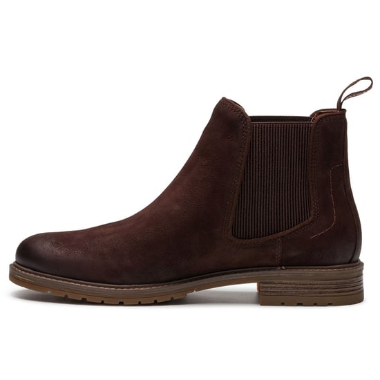 Hush Puppies Russell Leder Herren Dunkelbraune Stiefeletten - Image 6