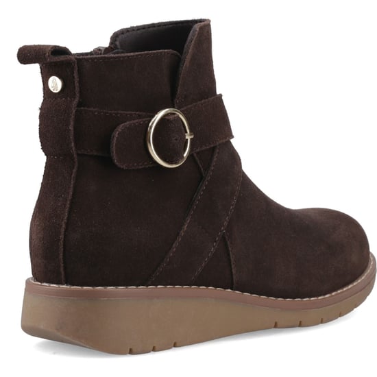 Hush Puppies Lyra Wildleder Damenstiefel Schokolade - Image 2