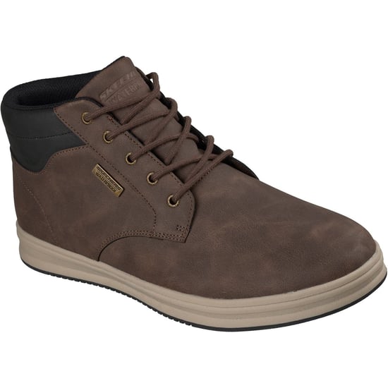 Skechers Palmiro Wallace Herren Schokoladenstiefel - Image 1