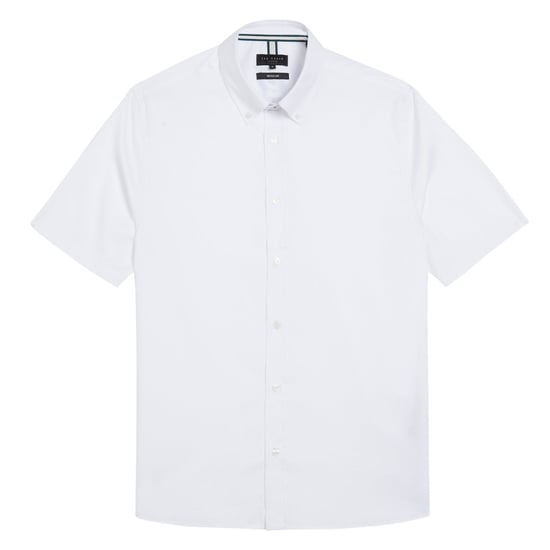 Ted Baker Aldgte Regular Premium Weißes Oxford-hemd - Image 1