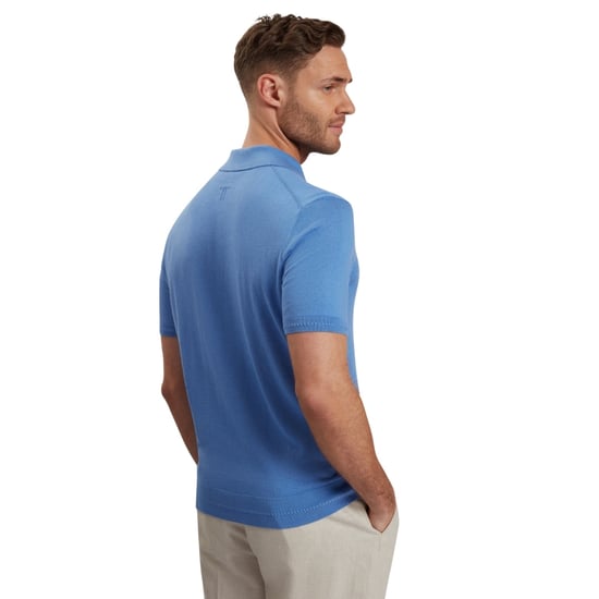 Ted Baker Nickk Strick-polohemd, Blau - Image 3