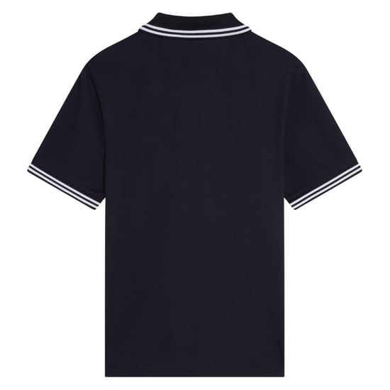 Ted Baker Excpet Regular Branded Navy Polo Shirt - Image 2