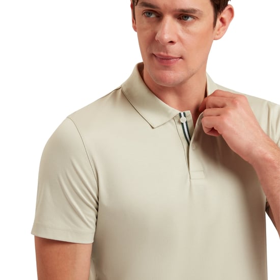 Ted Baker Zeiter Slim Soft Touch Grünes Polohemd - Image 3