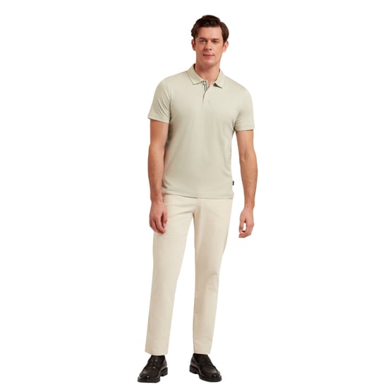 Ted Baker Zeiter Slim Soft Touch Grünes Polohemd - Image 6