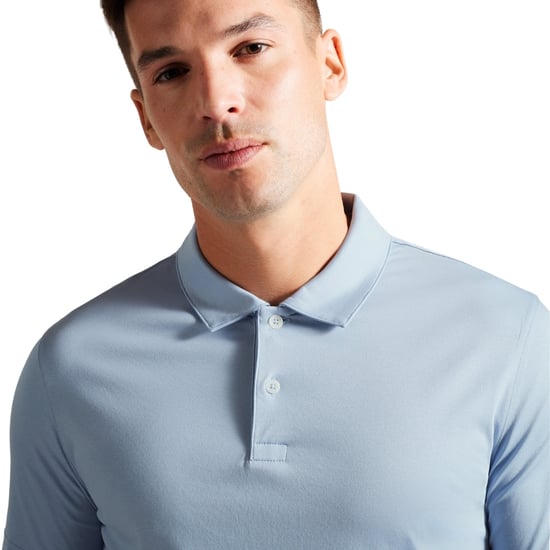 Ted Baker Zeiter Slim Soft Touch Polohemd In Hellblau - Image 5