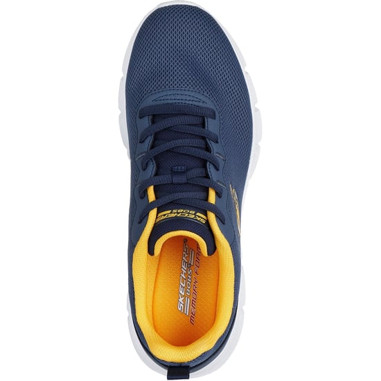 Skechers BOBS B Flex Icy Edge Textil Herren Sneakers Navy - Image 3