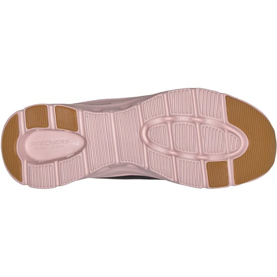 Skechers Arch Fit Glide-Step Pro Golden Pace Damen Sneakers Schwarz/Roségold - Image 2