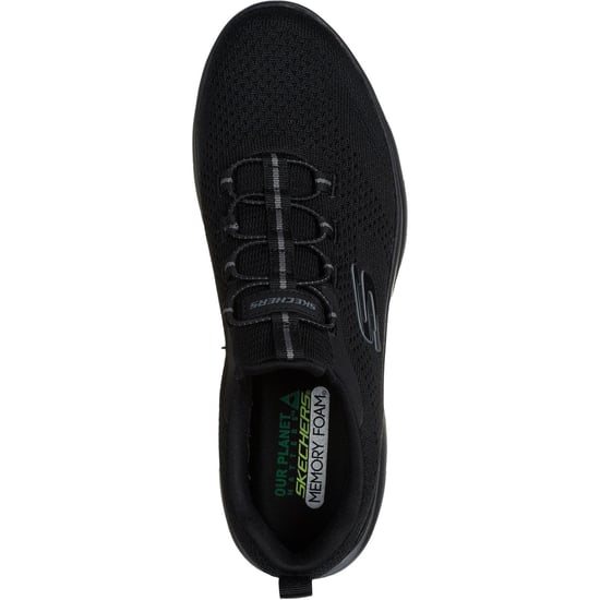 Skechers Summits Tallo Textil Herren Schwarz Sneaker - Image 3