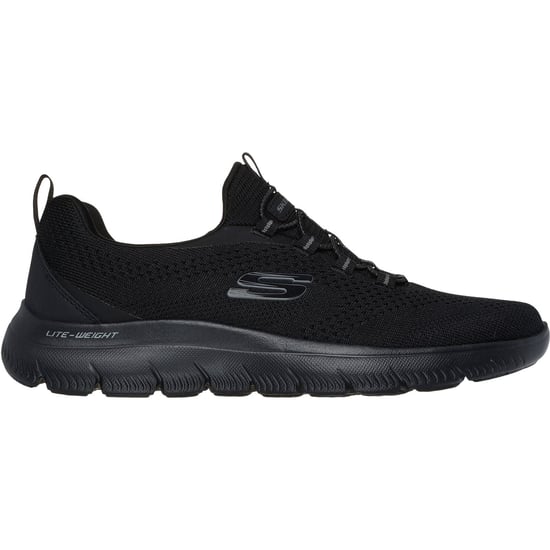 Skechers Summits Tallo Textil Herren Schwarz Sneaker - Image 4