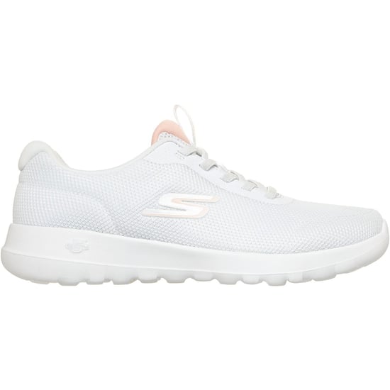 Skechers GO WALK Joy Rina Textil Damen Weiß/Koralle Sportschuhe - Image 4