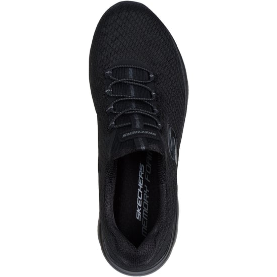Skechers Summits Sommer Blush Textil Damen schwarze Sneakers - Image 3