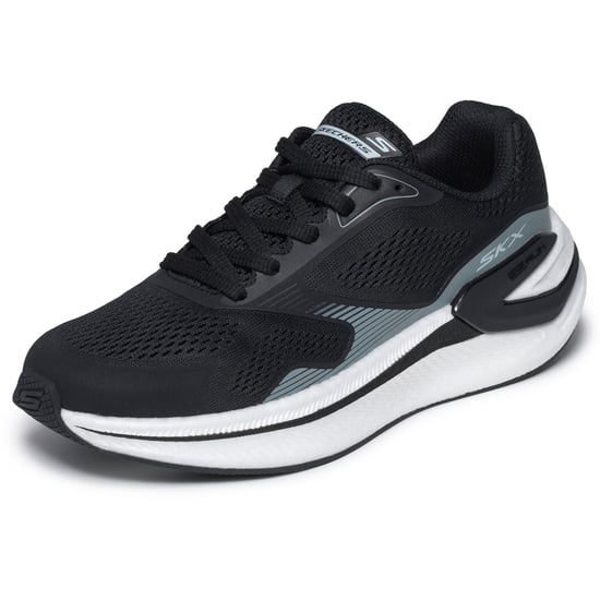 Skechers GO RUN Consistent Pro Corus Textil Damen Schwarz/Weiß Sportschuhe - Image 4