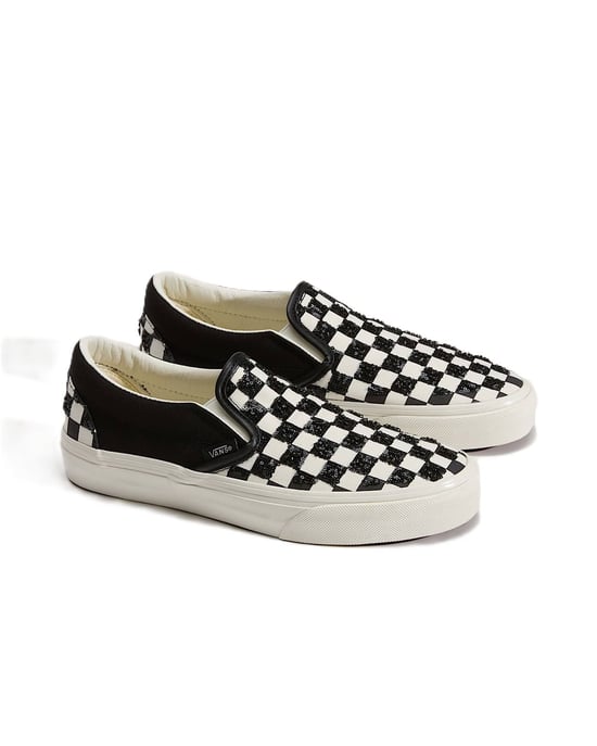 Vans Classic Slip-On Canvas Schwarze Turnschuhe - Image 1