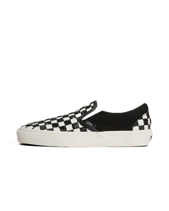 Vans Classic Slip-On Canvas Schwarze Turnschuhe - Image 2