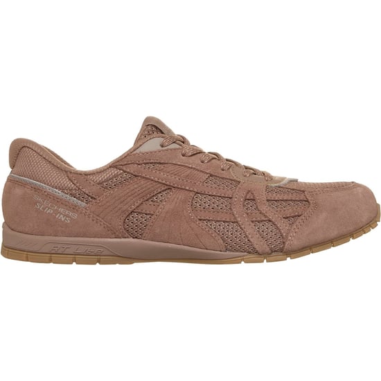 Skechers Retro Lite Oshare Leder Damen Braune Sneakers - Image 4