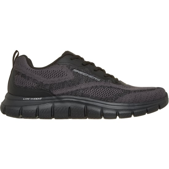 Skechers Track Pohlter Textil Herren schwarze Sneakers - Image 4