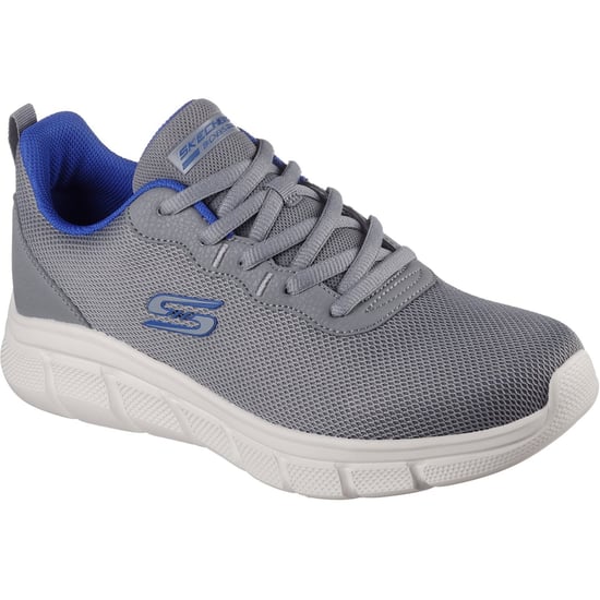 Skechers BOBS B Flex Icy Edge Textil Herren Dunkelgraue Sneakers - Image 1