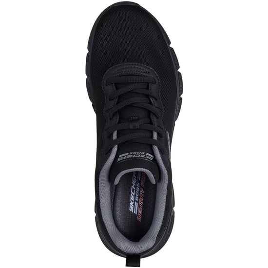 Skechers BOBS B Flex Icy Edge Textil Sneakers für Herren in Schwarz - Image 3