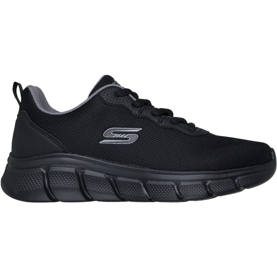Skechers BOBS B Flex Icy Edge Textil Sneakers für Herren in Schwarz - Image 4