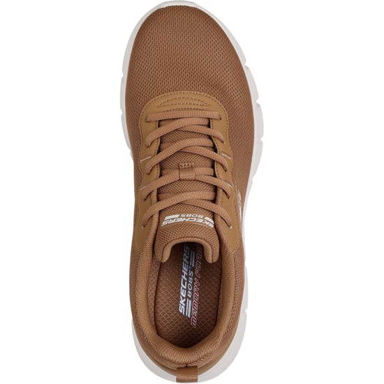 Skechers BOBS B Flex Icy Edge Textil Herren Sneakers Chestnut - Image 3