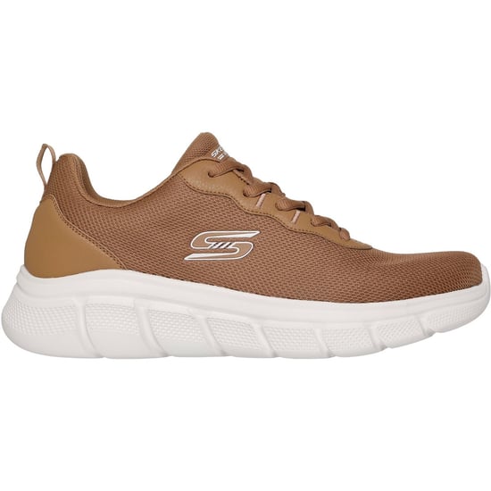 Skechers BOBS B Flex Icy Edge Textil Herren Sneakers Chestnut - Image 4