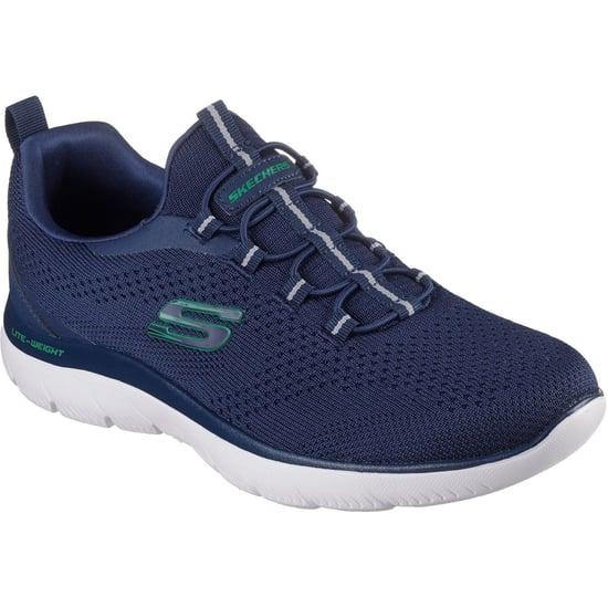 Skechers Summits Tallo Textil Herren Sneaker in Marineblau - Image 1