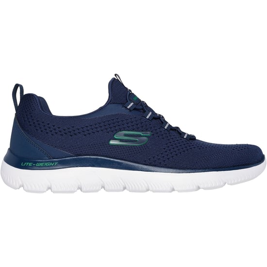 Skechers Summits Tallo Textil Herren Sneaker in Marineblau - Image 4