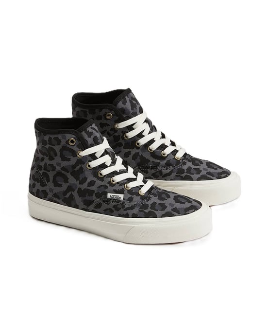 Vans Authentic Hi 2.0 Canvas Damen Sneakers In Grau - Image 1