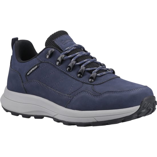 Cotswold Elmfield Nubuk Herren Navy Sneakers - Image 1