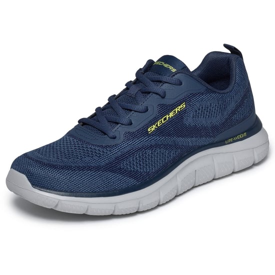 Skechers Track Pohlter Textil Herren Sneaker Navy - Image 5