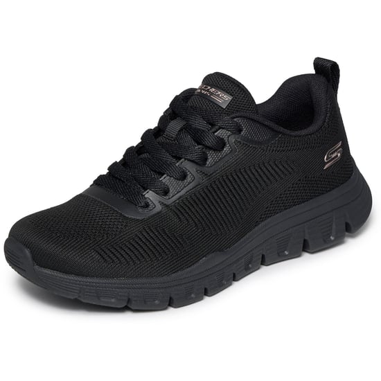 Skechers BOBS B Lite Textil Damen Schwarz Sneakers - Image 5