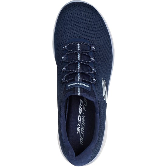 Skechers Summits Sommerblush Textil Damen Marineblau Sneakers - Image 3