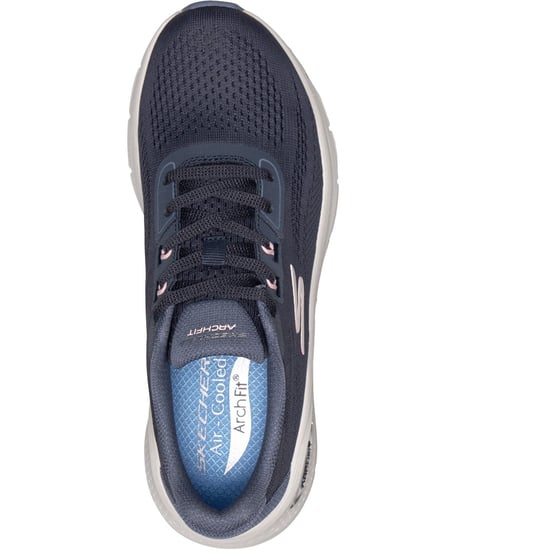 Skechers Arch Fit 3.0 Easy Flow Textil Damenschuhe Navy - Image 3