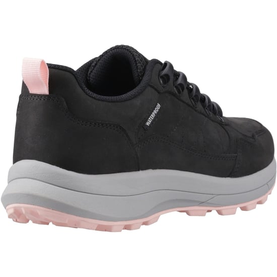 Cotswold Elmfield Nubuk Damenschuhe in Schwarz für Wanderungen - Image 2