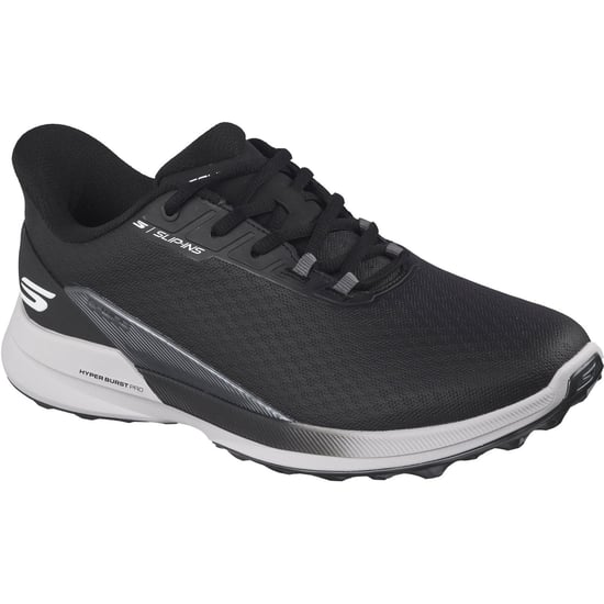 Skechers Pure Slip Ins Herren Schwarz Golfschuhe - Image 1