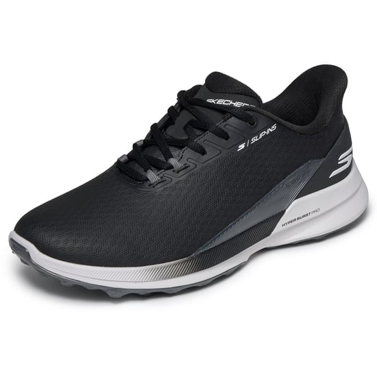Skechers Pure Slip Ins Herren Schwarz Golfschuhe - Image 6