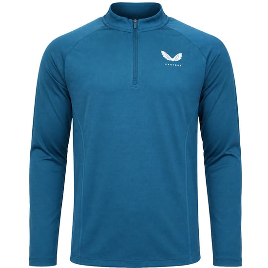 Castore Apex Ingenieured Strick Herren Blau Oberteil - Image 1