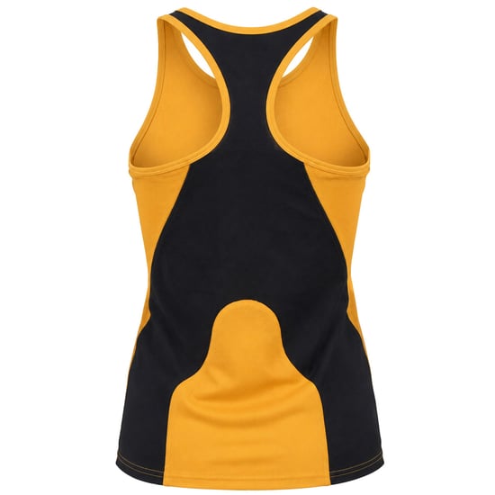 Castore AMC Performance Damen Gelbes Tennis-Top - Image 2
