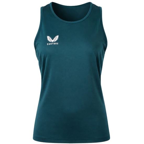 Castore Trainings-Tanktop Damen Dunkelgrün - Image 1