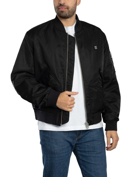 HUGO Badam2611 Bomberjacke, Schwarz - Image 1