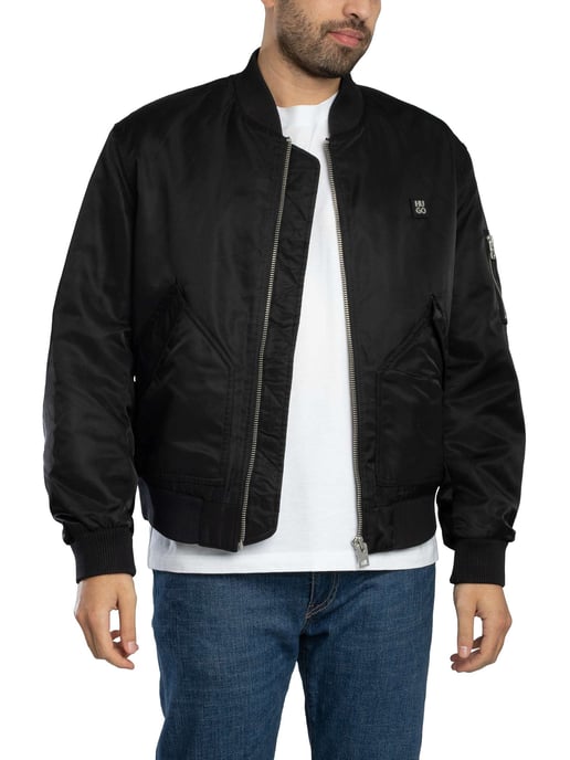HUGO Badam2611 Bomberjacke, Schwarz - Image 2