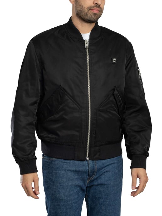 HUGO Badam2611 Bomberjacke, Schwarz - Image 3