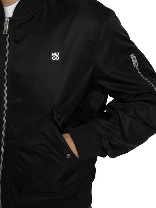 HUGO Badam2611 Bomberjacke, Schwarz - Image 5